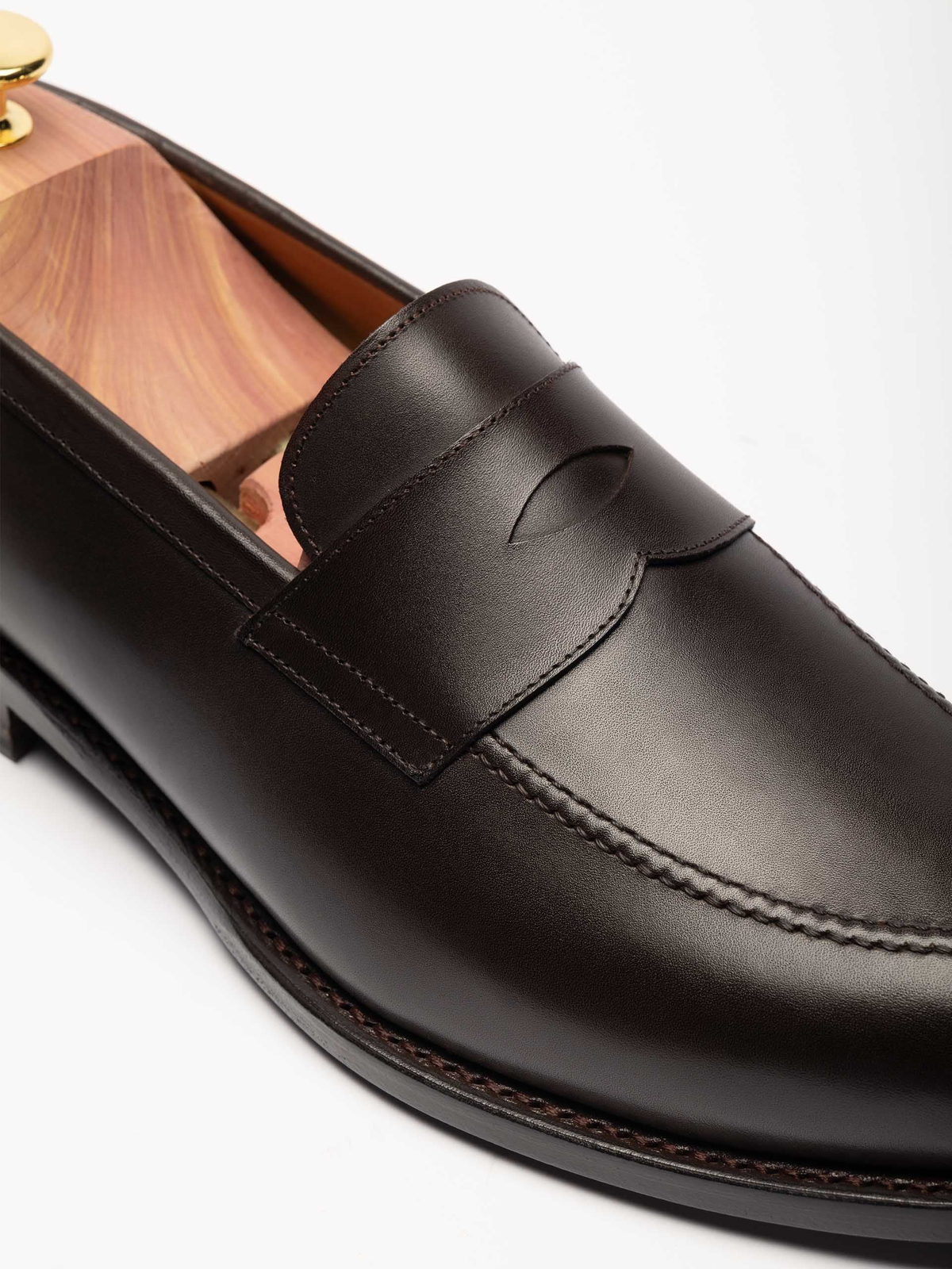 The Penny Loafer - Brown Calf – Aveltero men's footwear