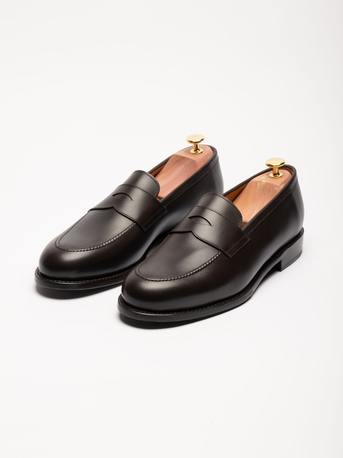 The Penny Loafer - Brown Calf – Aveltero men's footwear