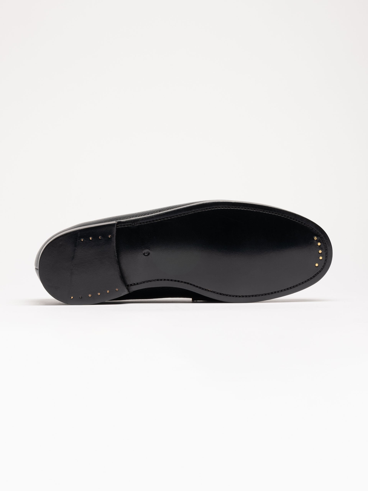 The Ivy Loafer - Black Grain – Aveltero men's footwear