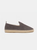 The Espadrille - Light Grey Suede – Aveltero men's footwear