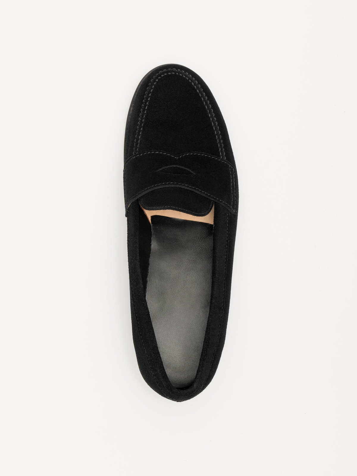 The Ivy Loafer - Black Suede – Aveltero men's footwear