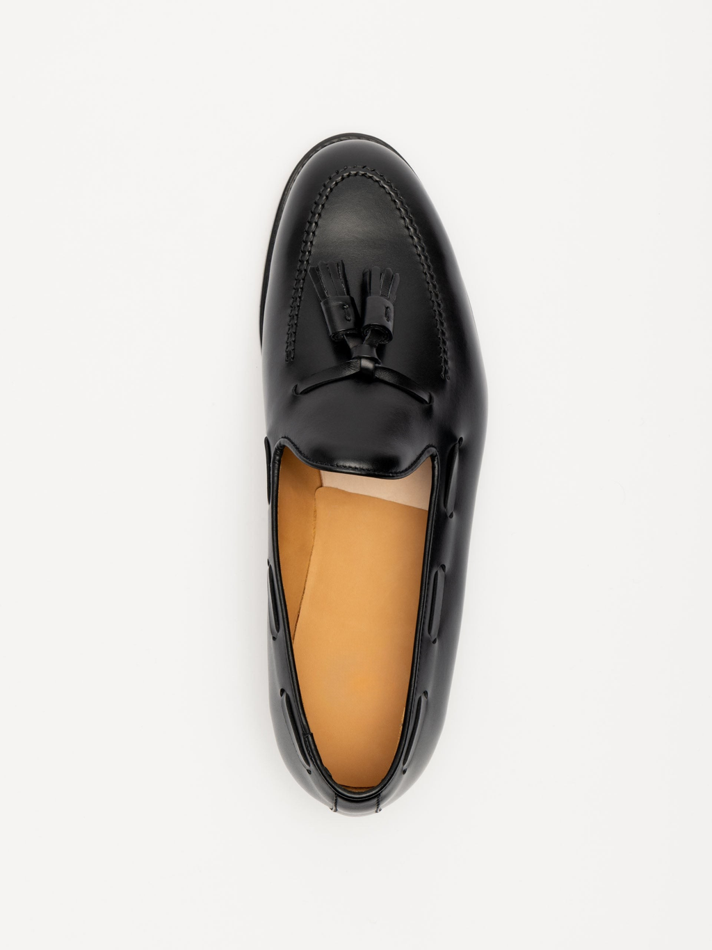 The Tassel Loafer - Black Calf – Aveltero men's footwear