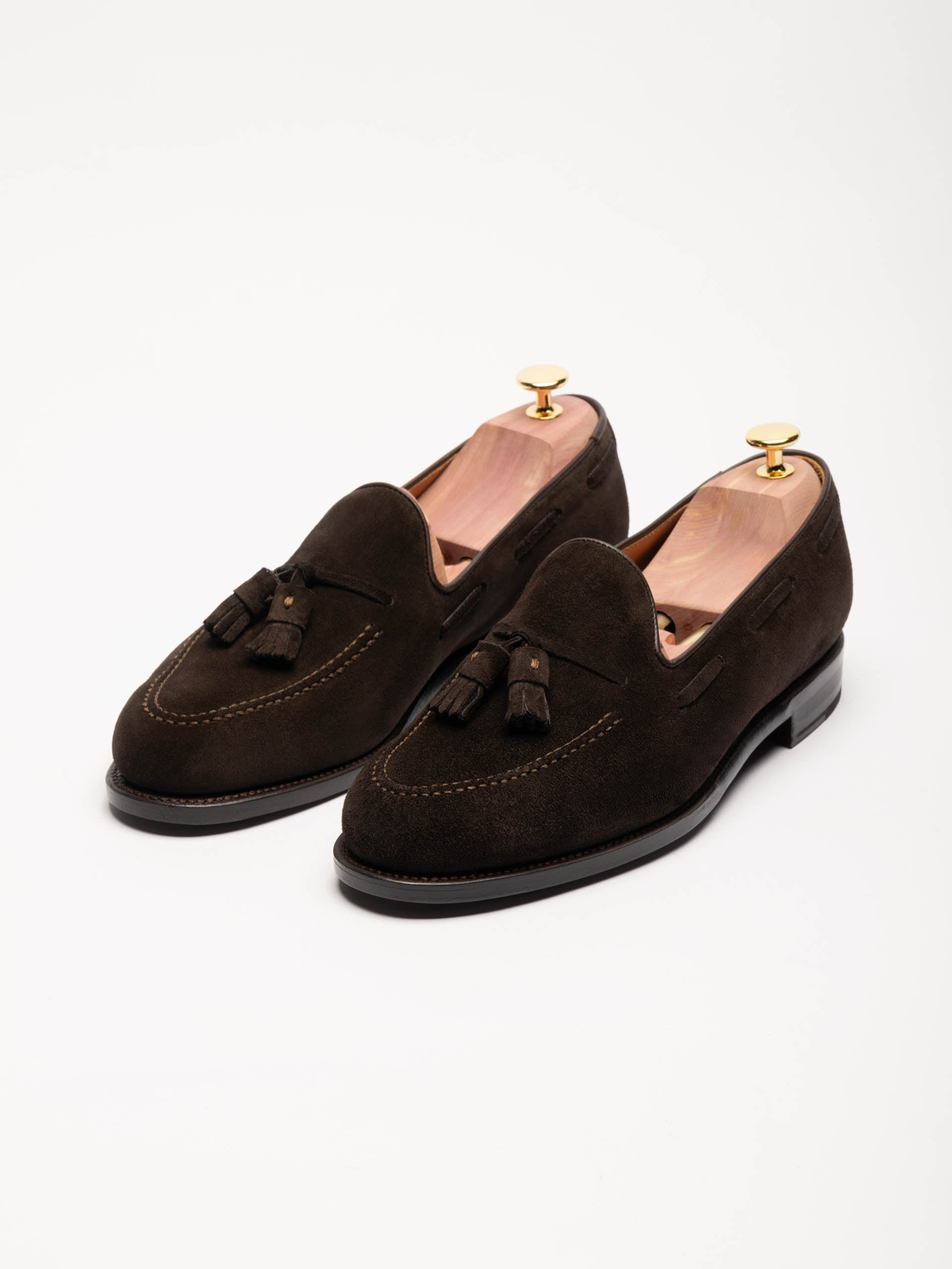 The Tassel Loafer - Brown Suede – Aveltero men's footwear
