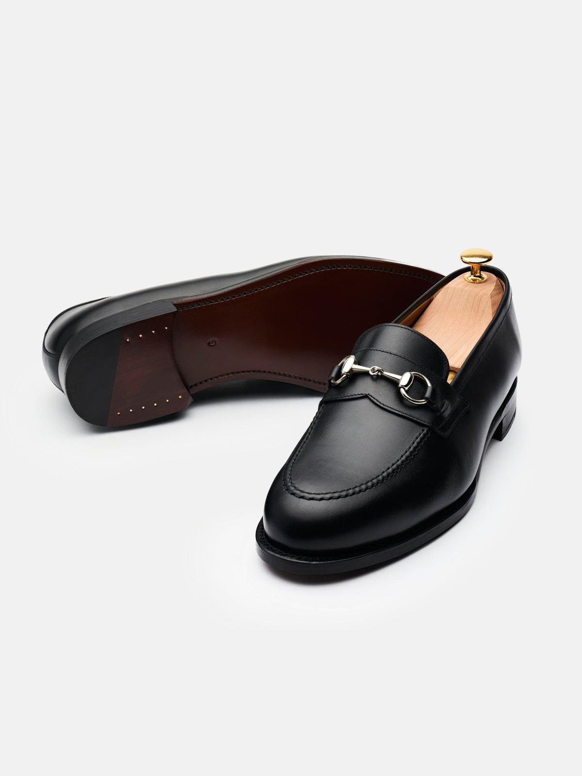 The Horsebit Loafer - Black Calf – Aveltero men's footwear
