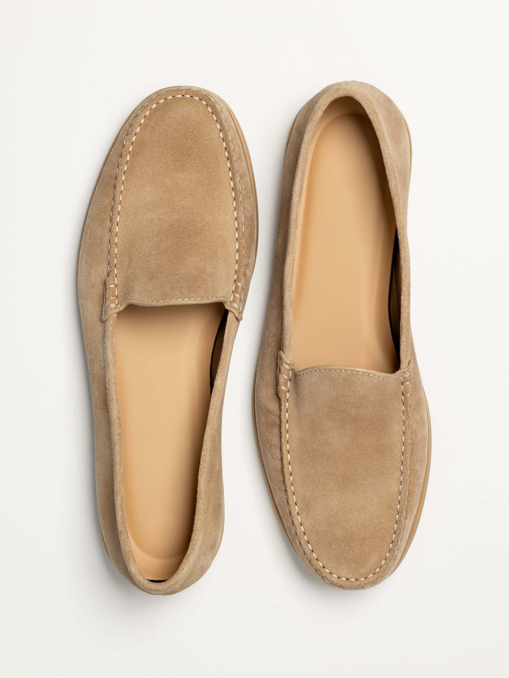 The Venetian Loafer - Sand Suede – Aveltero men's footwear