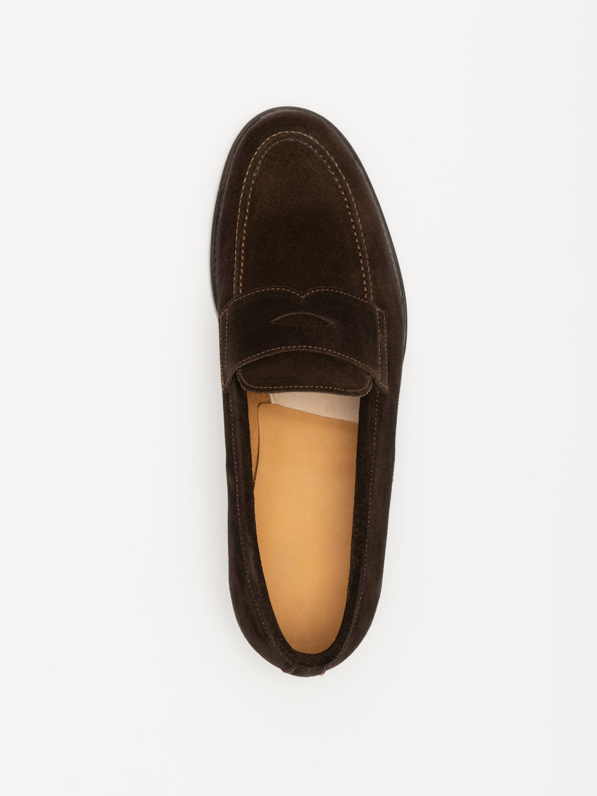 The Penny Loafer - Brown Suede – Aveltero men's footwear
