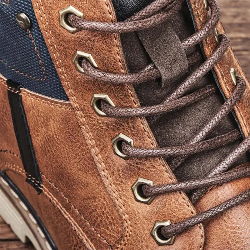 The Coleridge — Sherpa-Lined Lace-Up Boot