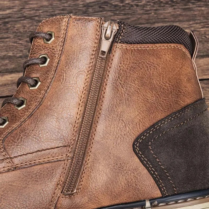 The Coleridge — Sherpa-Lined Lace-Up Boot