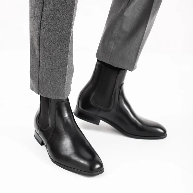 The Blackstone — All-Black Chelsea Boot