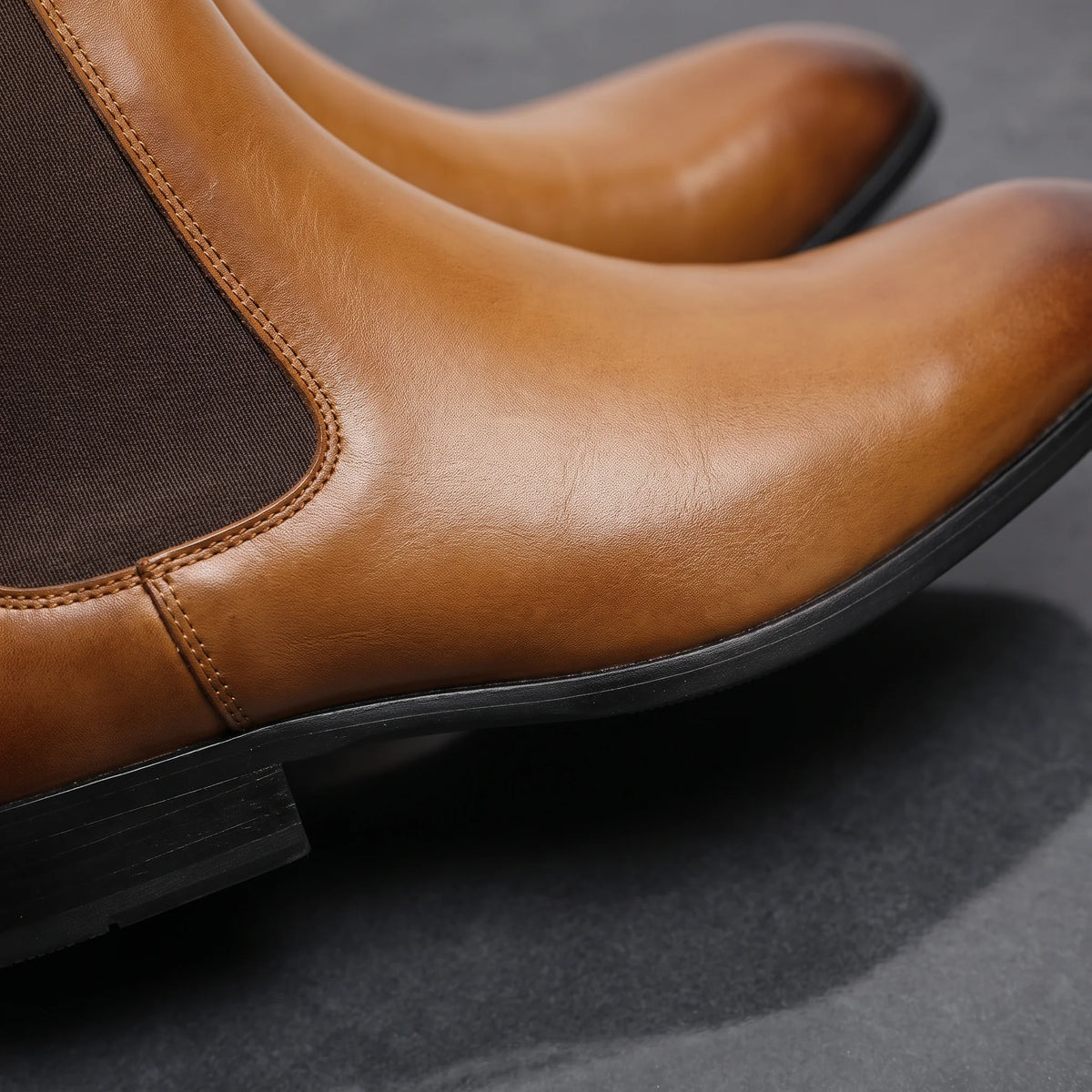 The Wexford — Cognac Chelsea Boot