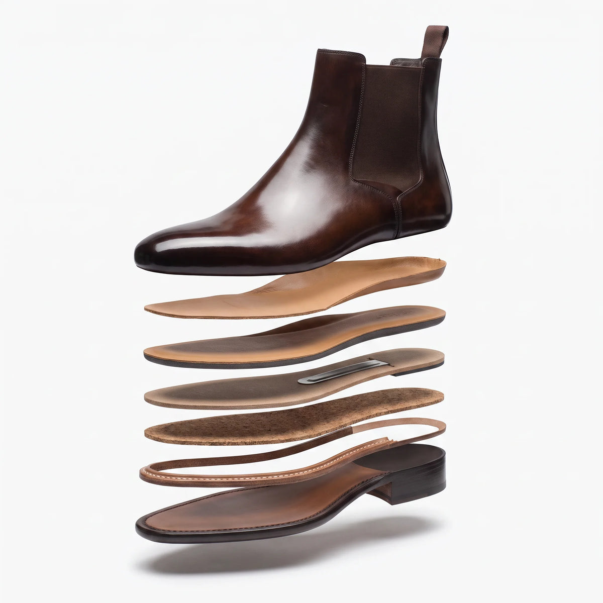 The Alderman — Burnished Leather Chelsea Boot